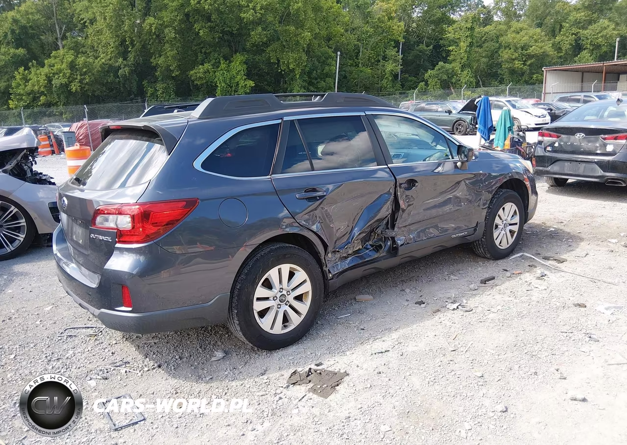 2015 Subaru Outback 2.5I Premium VIN:4S4BSBEC9F3223545 - 4