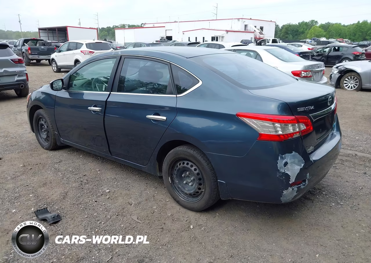 2014 Nissan Sentra S VIN:3N1AB7AP8EL661372 - 3