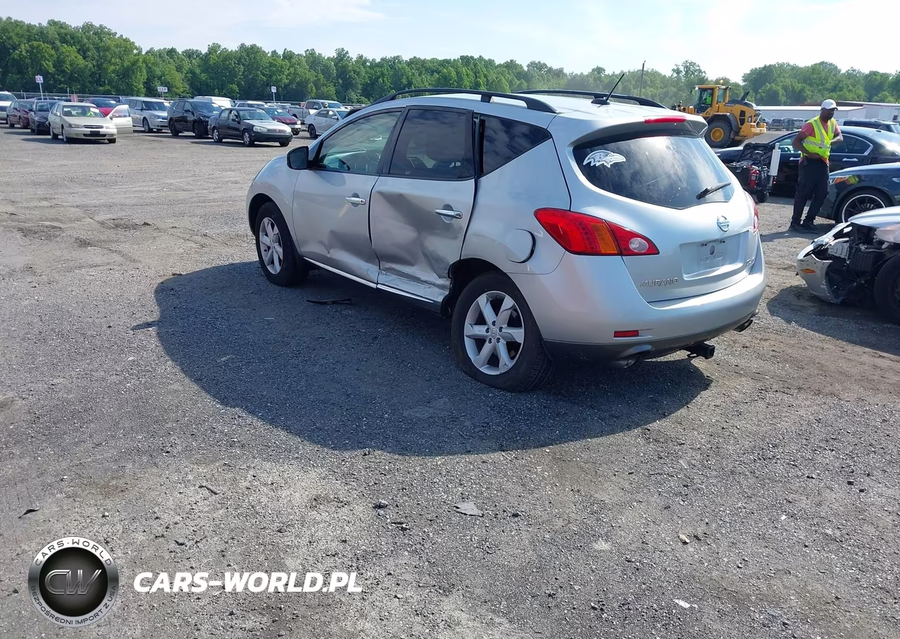 2010 Nissan Murano Sl VIN:JN8AZ1MW0AW110242 - 3