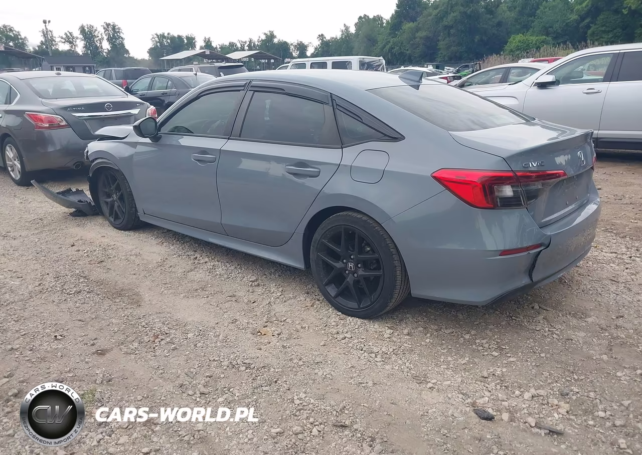 2022 Honda Civic Sport VIN:2HGFE2F57NH571015 - 3