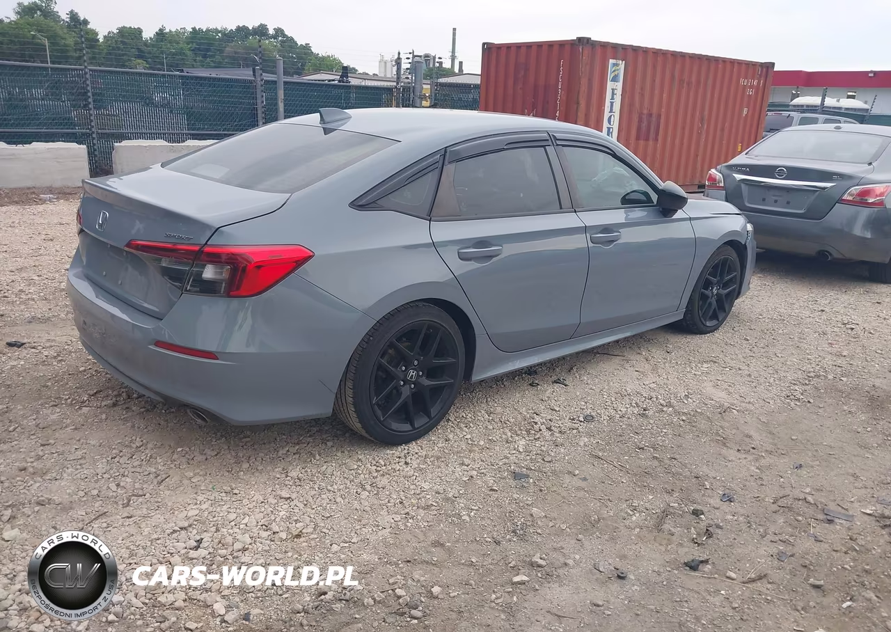 2022 Honda Civic Sport VIN:2HGFE2F57NH571015 - 4