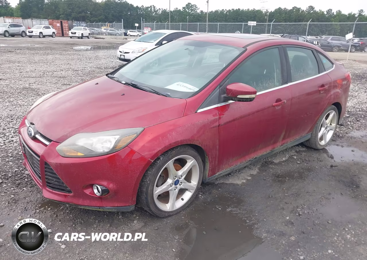 2013 Ford Focus Titanium VIN:1FADP3J26DL198236 - 2