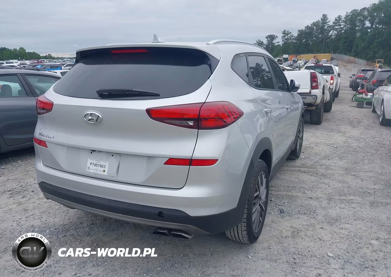 2019 Hyundai Tucson Sel VIN:KM8J33AL4KU896624 - 4