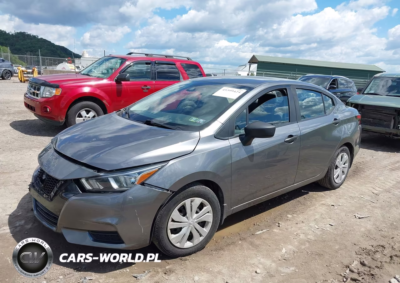 2020 Nissan Versa S Xtronic Cvt VIN:3N1CN8DV1LL837532 - 2