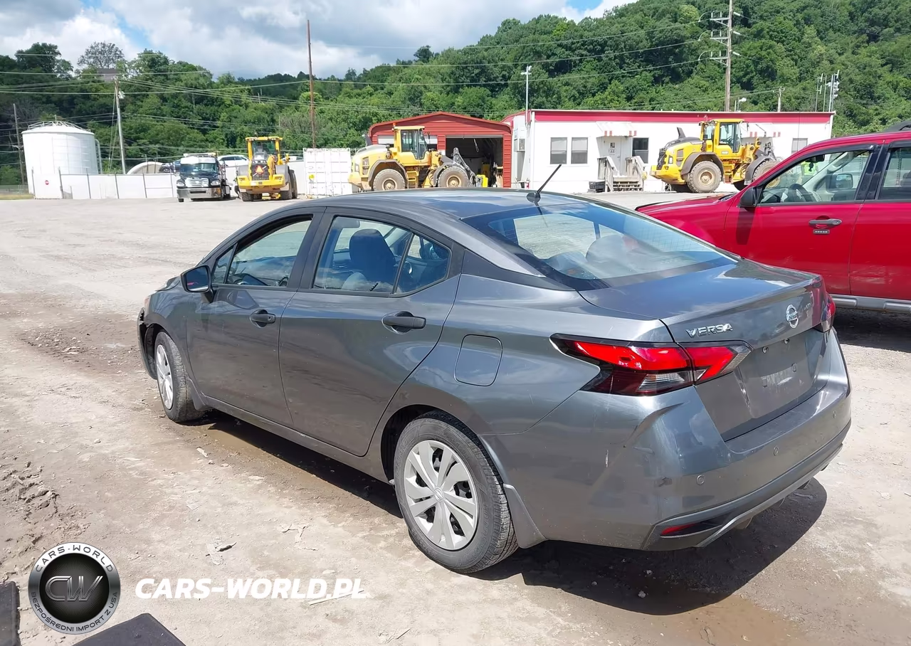 2020 Nissan Versa S Xtronic Cvt VIN:3N1CN8DV1LL837532 - 3