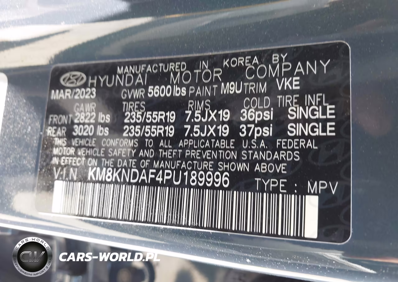 2023 Hyundai Ioniq 5 Sel VIN:KM8KNDAF4PU189996 - 9