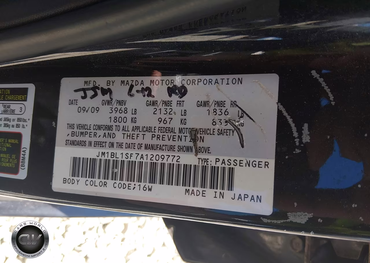 2010 Mazda Mazda3 VIN:JM1BL1SF7A1209772 - 9