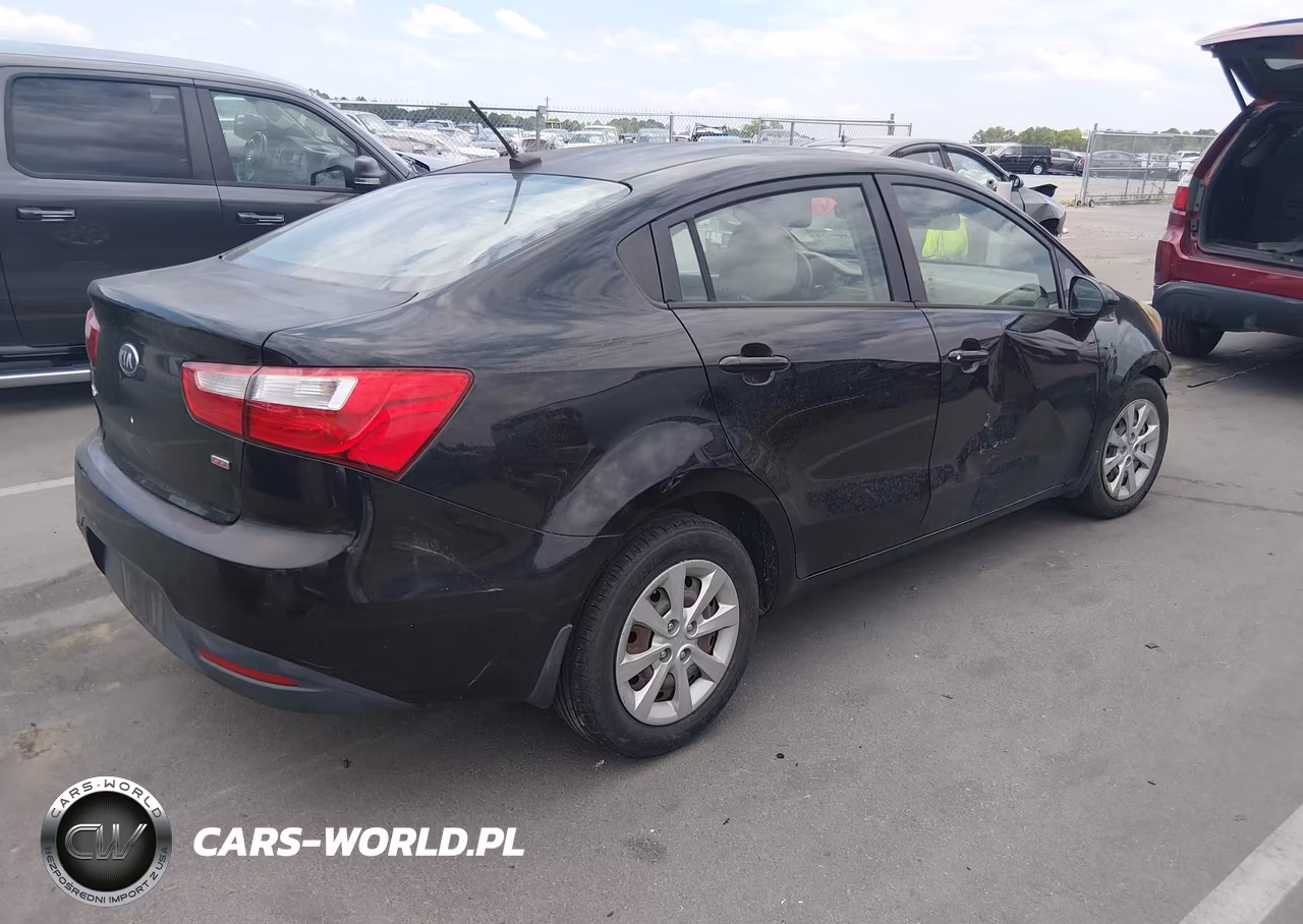 2015 Kia Rio Lx VIN:KNADM4A30F6520644 - 4