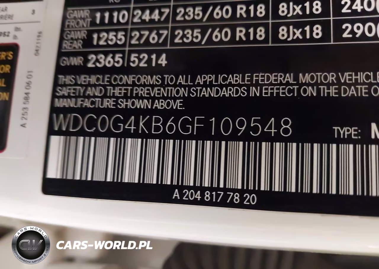 2016 Mercedes-Benz Glc 300 4Matic VIN:WDC0G4KB6GF109548 - 9
