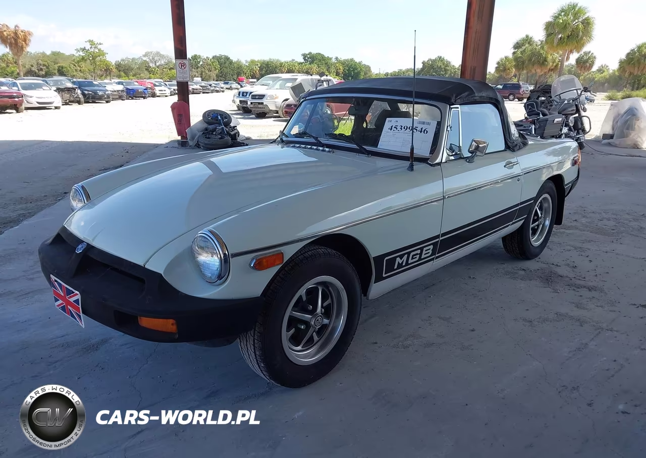 1977 Mgb Xxxx VIN:GHN5UH437598G - 2