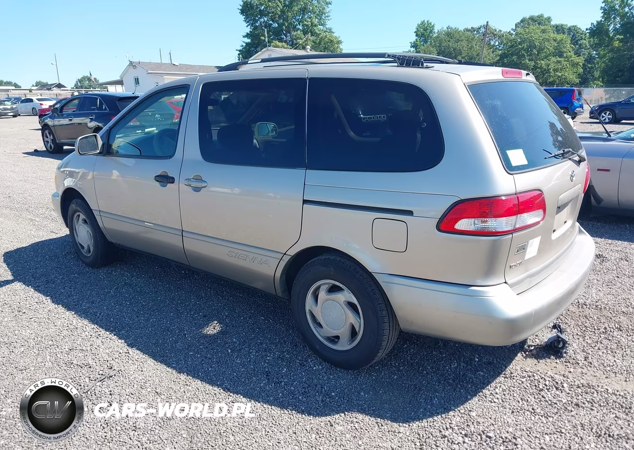 2002 Toyota Sienna Le VIN:4T3ZF13CX2U492486 - 3