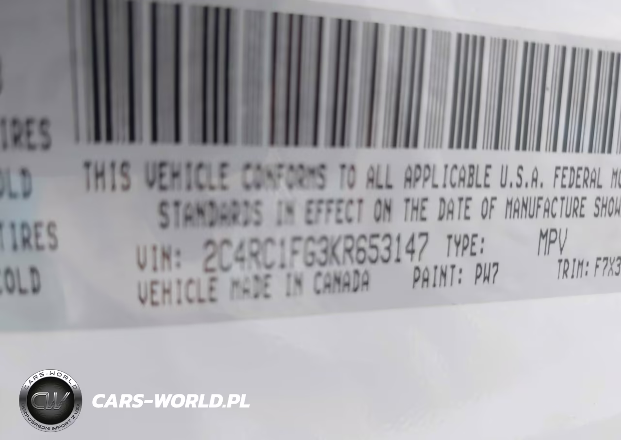 2019 Chrysler Pacifica Touring Plus VIN:2C4RC1FG3KR653147 - 9