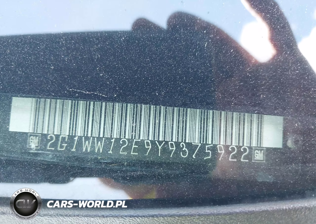2000 Chevrolet Monte Carlo Ls VIN:2G1WW12E9Y9375922 - 9