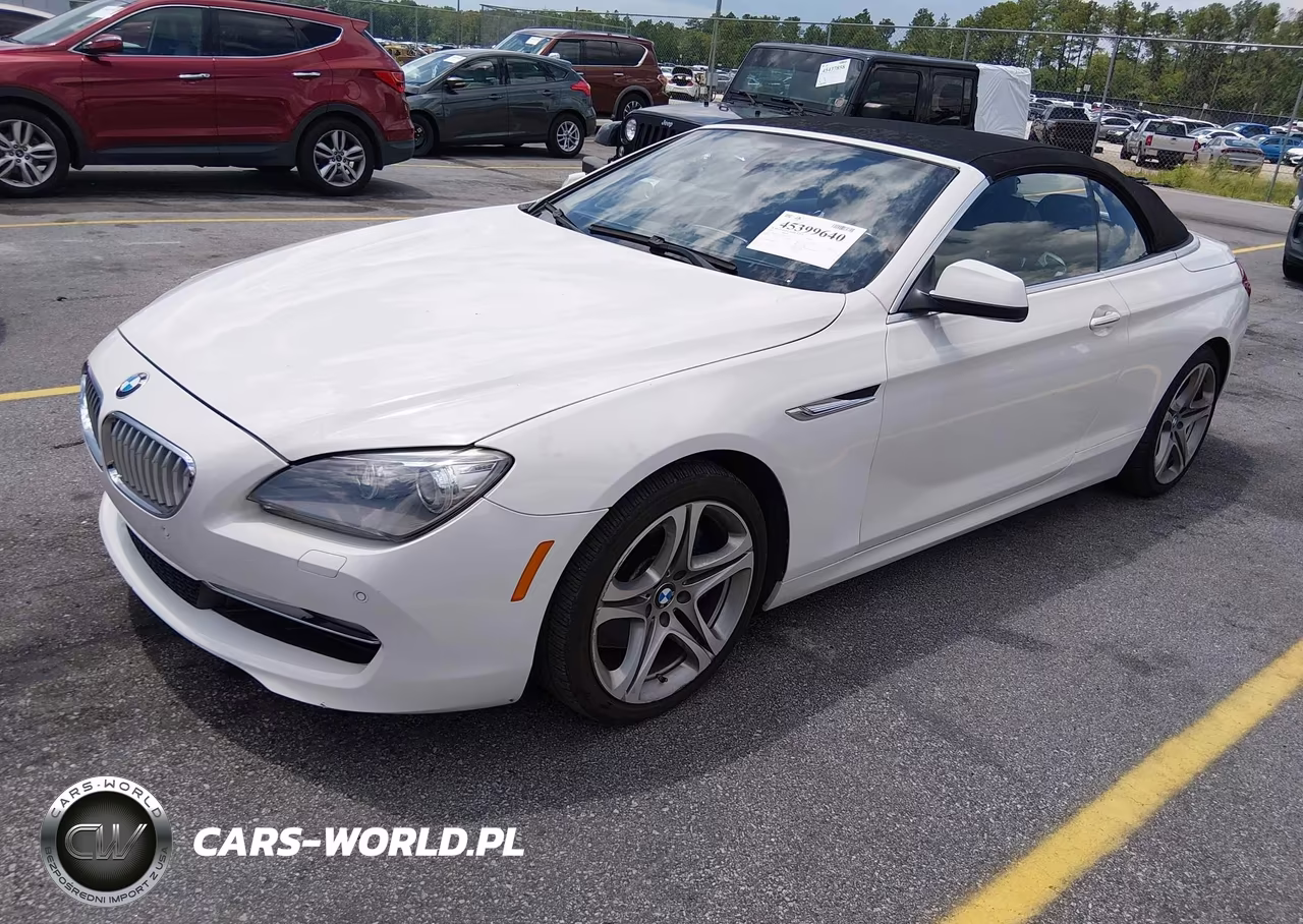 2012 BMW 650I VIN:WBALZ3C5XCDL71463 - 2
