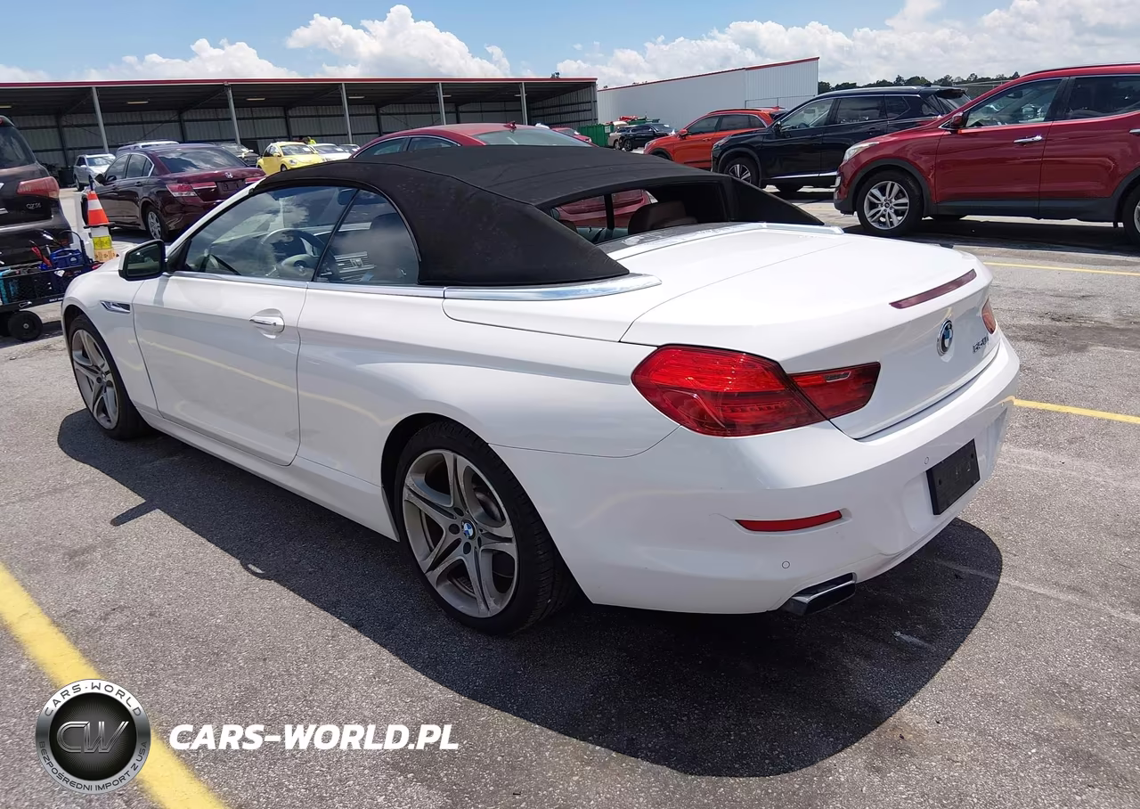 2012 BMW 650I VIN:WBALZ3C5XCDL71463 - 3