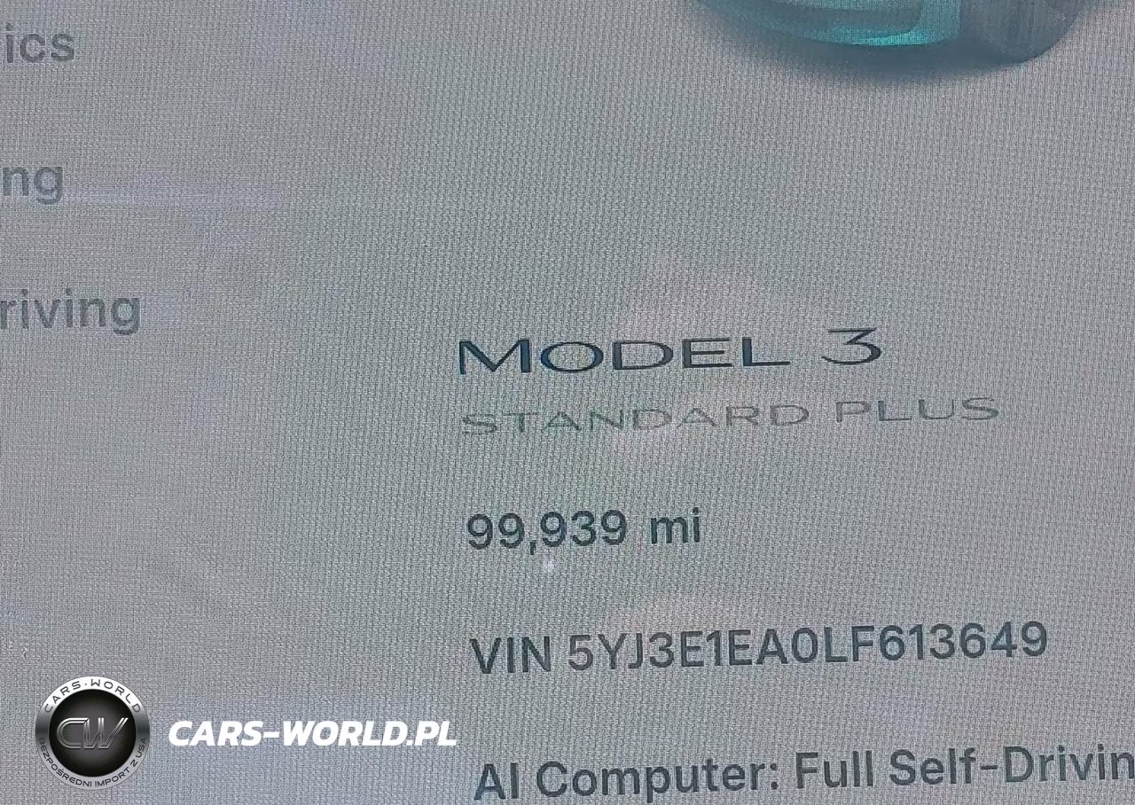 2020 Tesla Model 3 Standard Range Plus Rear-Wheel Drive-Standard Range Rear-Wheel Drive VIN:5YJ3E1EA0LF613649 - 15