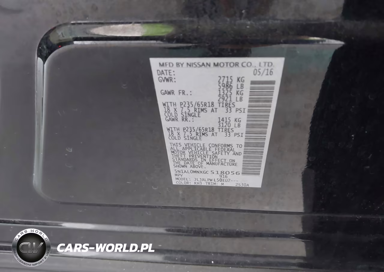 2016 Infiniti Qx60 VIN:5N1AL0MNXGC518056 - 9