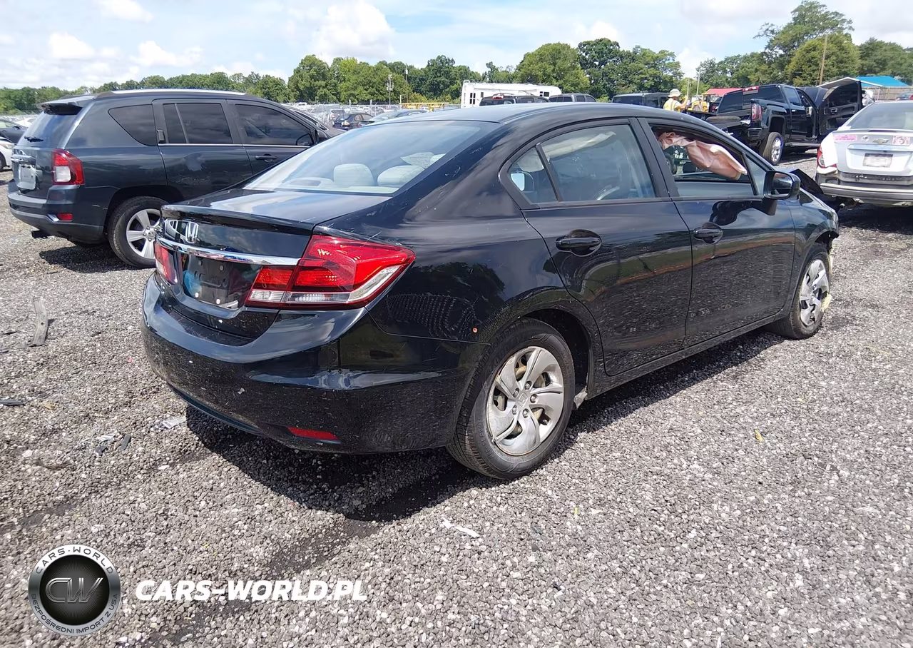 2015 Honda Civic Lx VIN:19XFB2F51FE121669 - 4