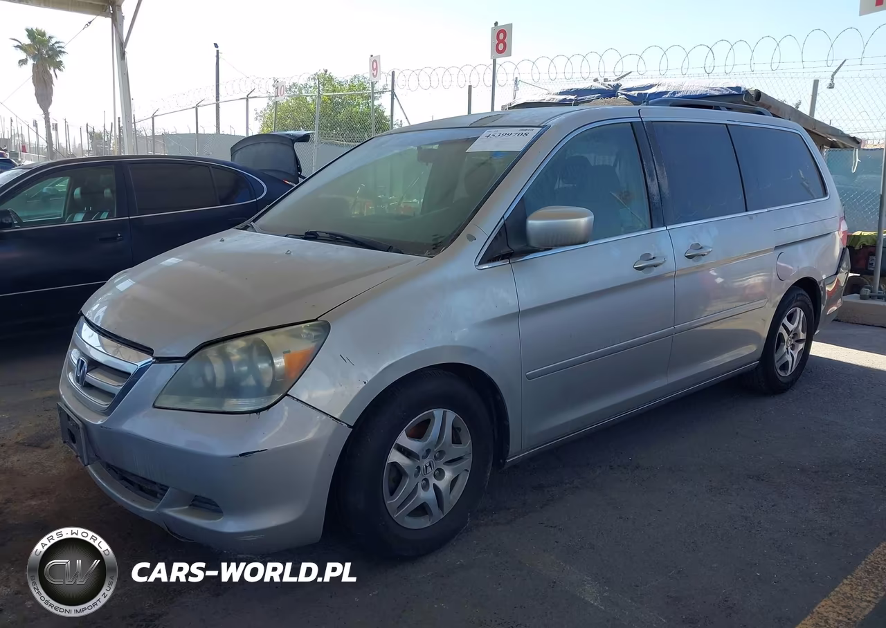 2005 Honda Odyssey Ex VIN:5FNRL384X5B029067 - 2