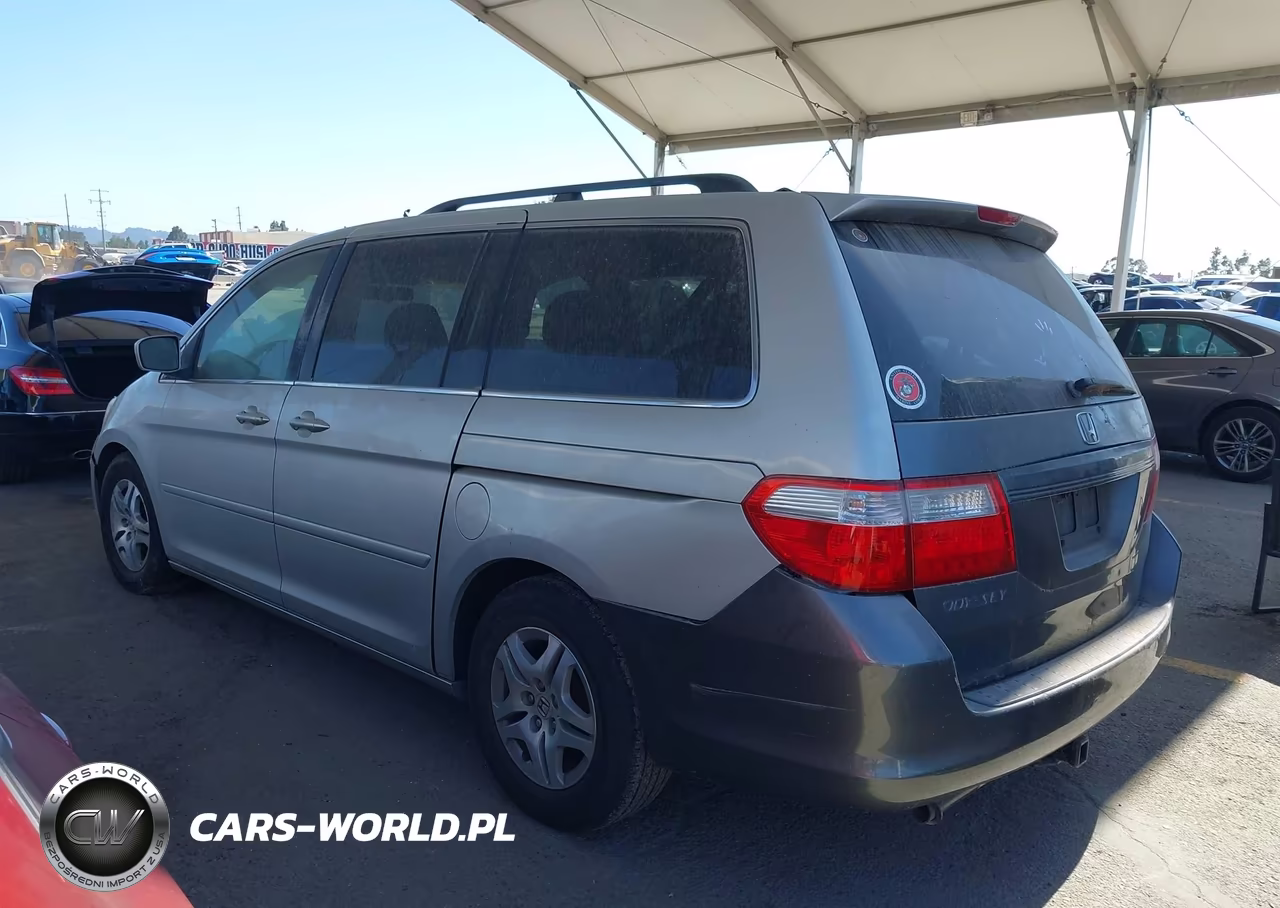 2005 Honda Odyssey Ex VIN:5FNRL384X5B029067 - 3