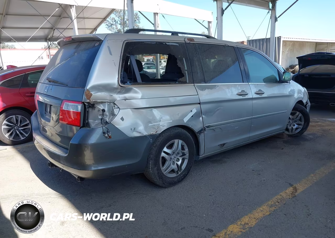 2005 Honda Odyssey Ex VIN:5FNRL384X5B029067 - 4