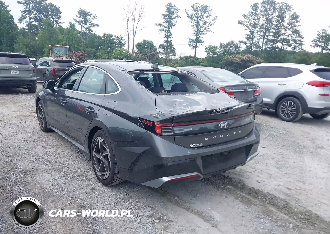 2025 Hyundai Sonata Sel Convenience VIN:KMHL14JA6SA429483 - 3