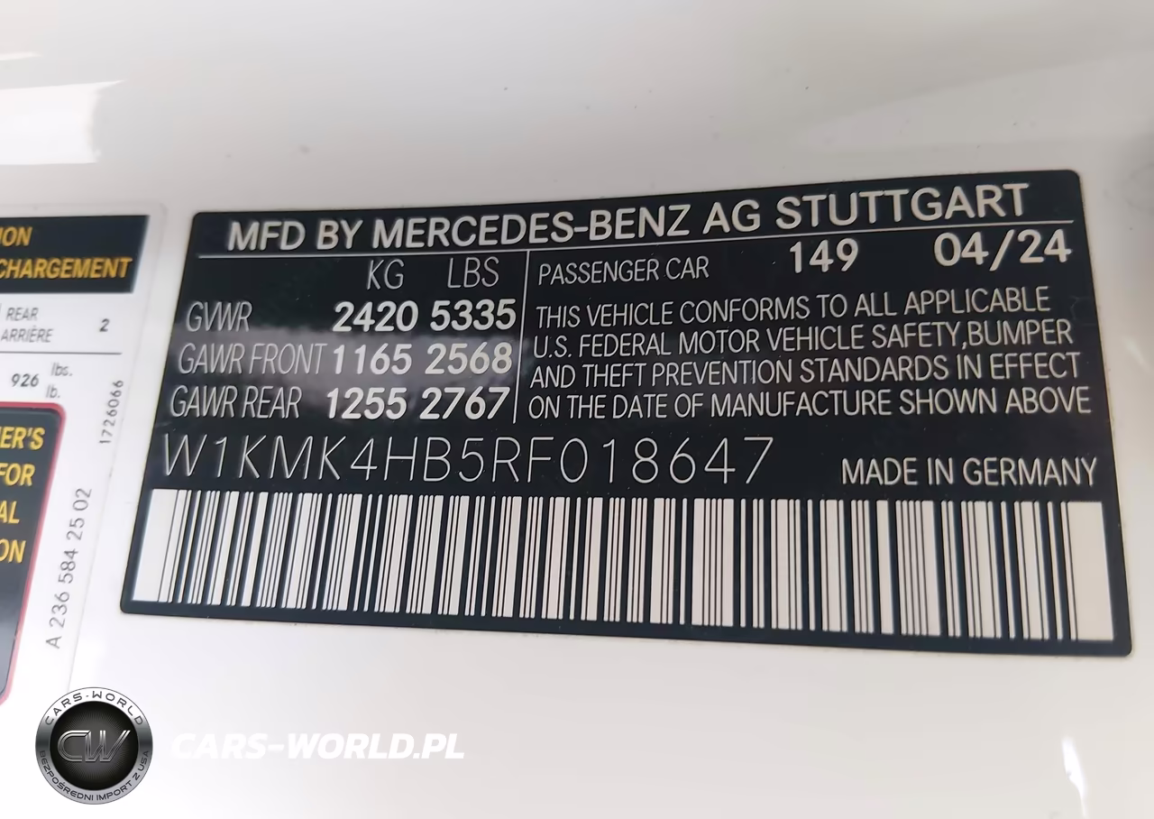 2024 Mercedes-Benz Cle 300 4Matic VIN:W1KMK4HB5RF018647 - 9