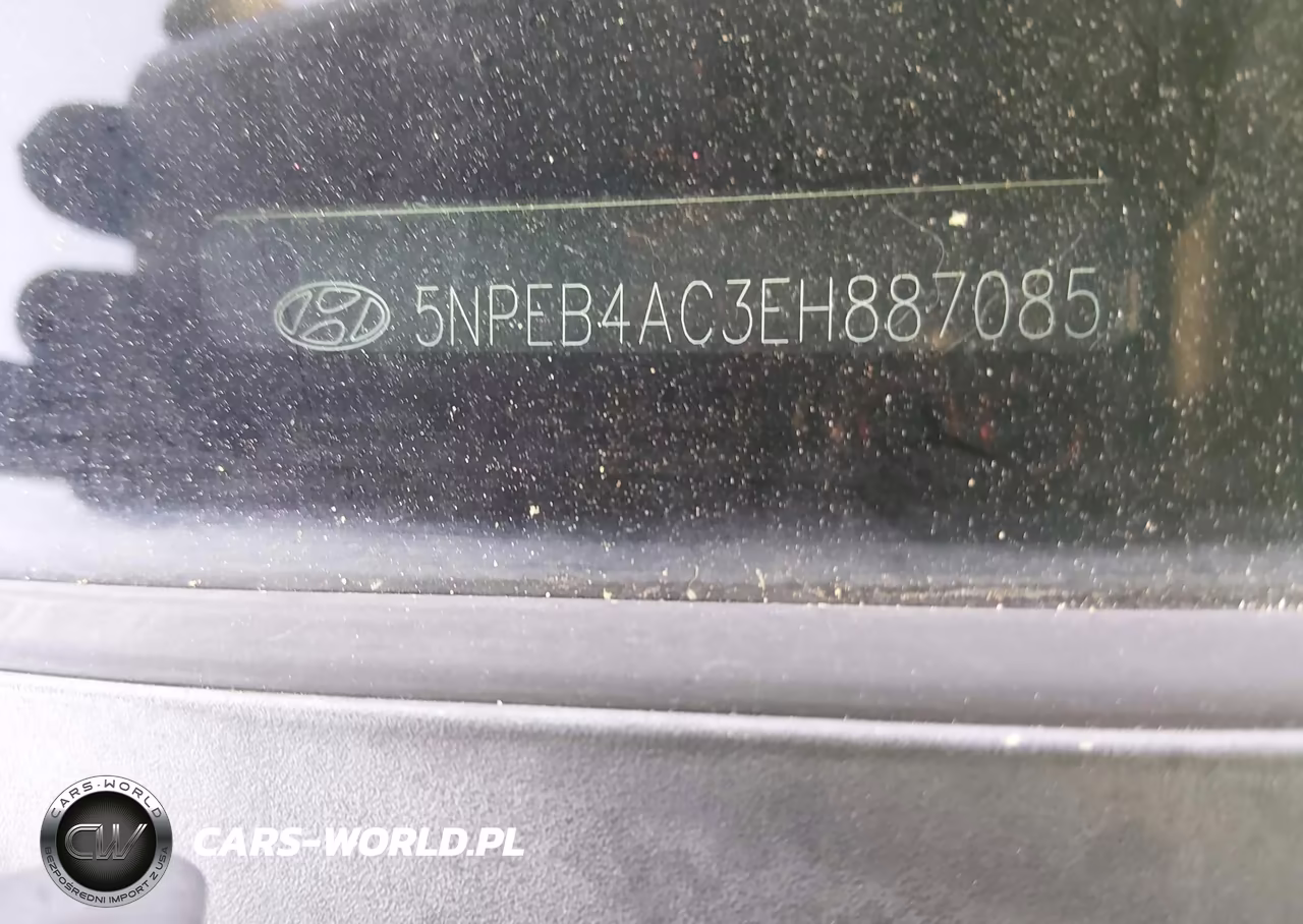 2014 Hyundai Sonata Gls VIN:5NPEB4AC3EH887085 - 9