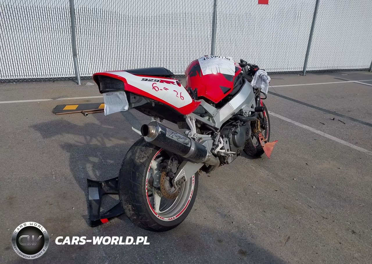 2001 Honda Cbr900 Rr VIN:JH2SC44081M105811 - 4
