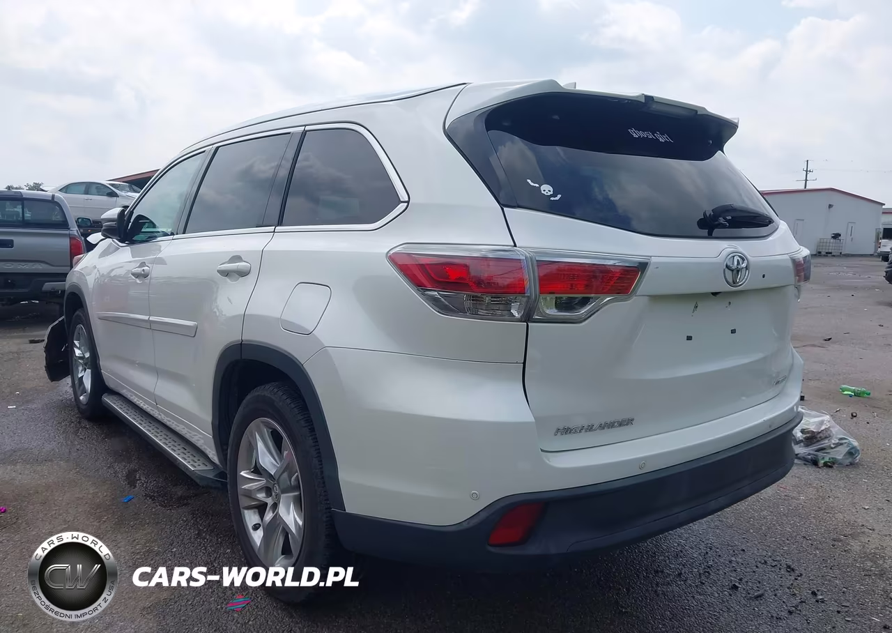 2014 Toyota Highlander Limited V6 VIN:5TDYKRFH6ES010499 - 3