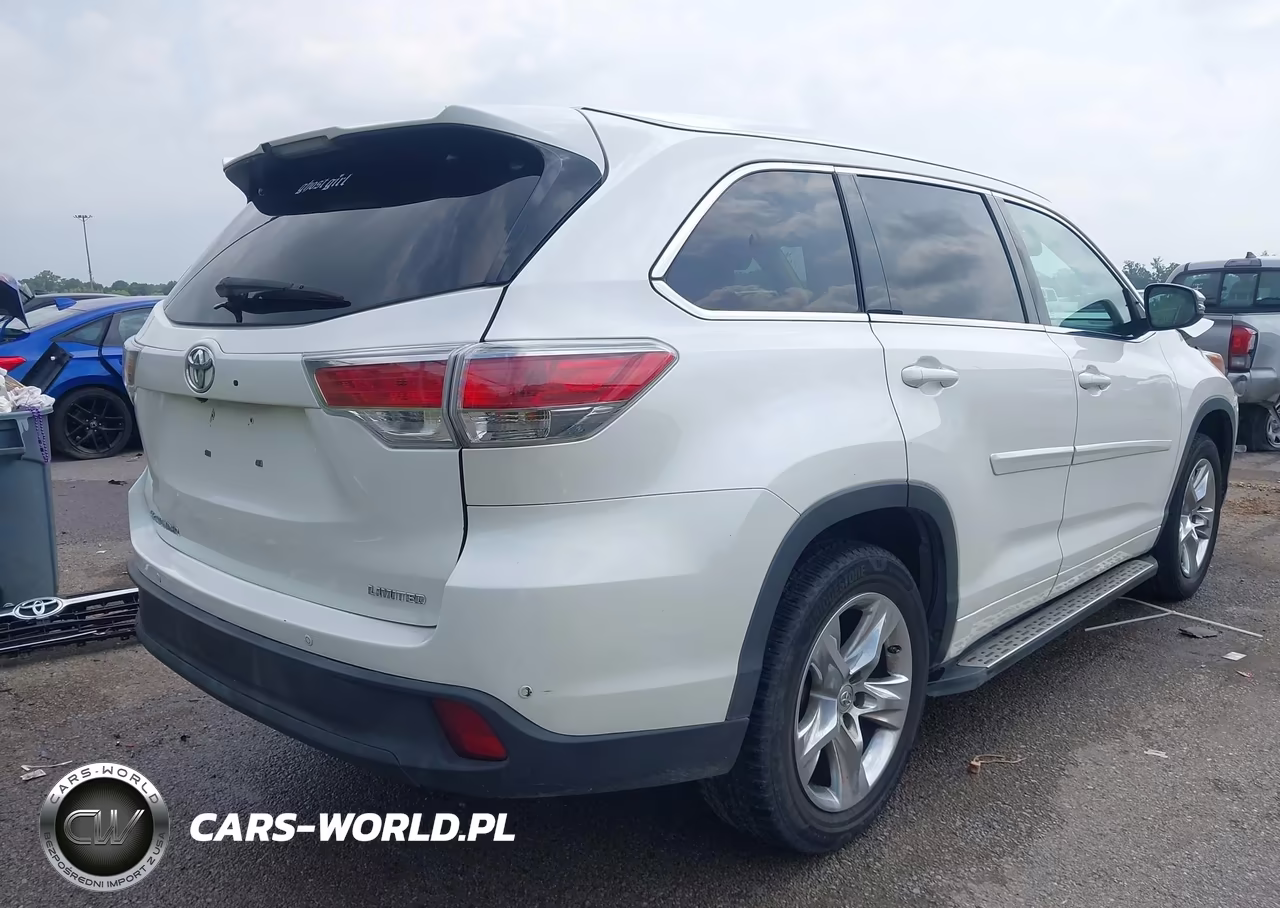 2014 Toyota Highlander Limited V6 VIN:5TDYKRFH6ES010499 - 4
