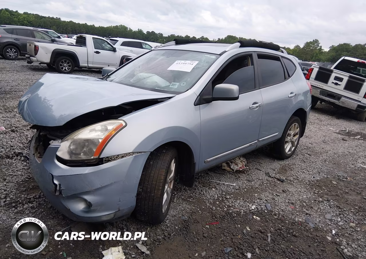 2011 Nissan Rogue VIN:JN8A55MT0BW175661 - 2