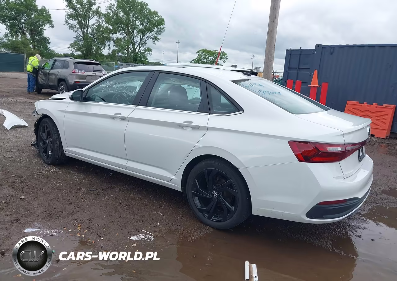 2025 Volkswagen Jetta 1.5T Se VIN:3VW7X7BU9SM014527 - 3