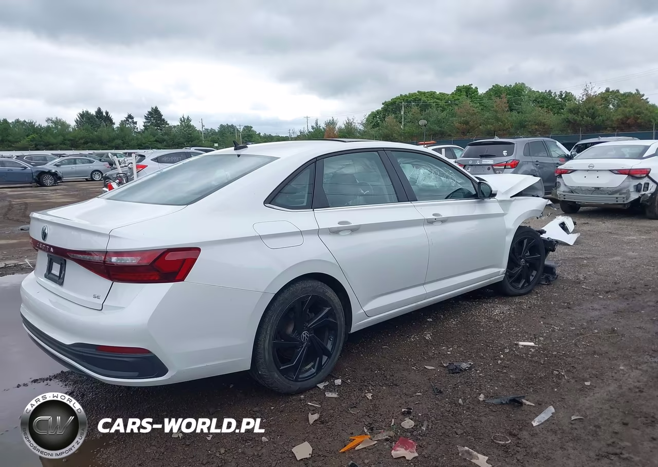 2025 Volkswagen Jetta 1.5T Se VIN:3VW7X7BU9SM014527 - 4