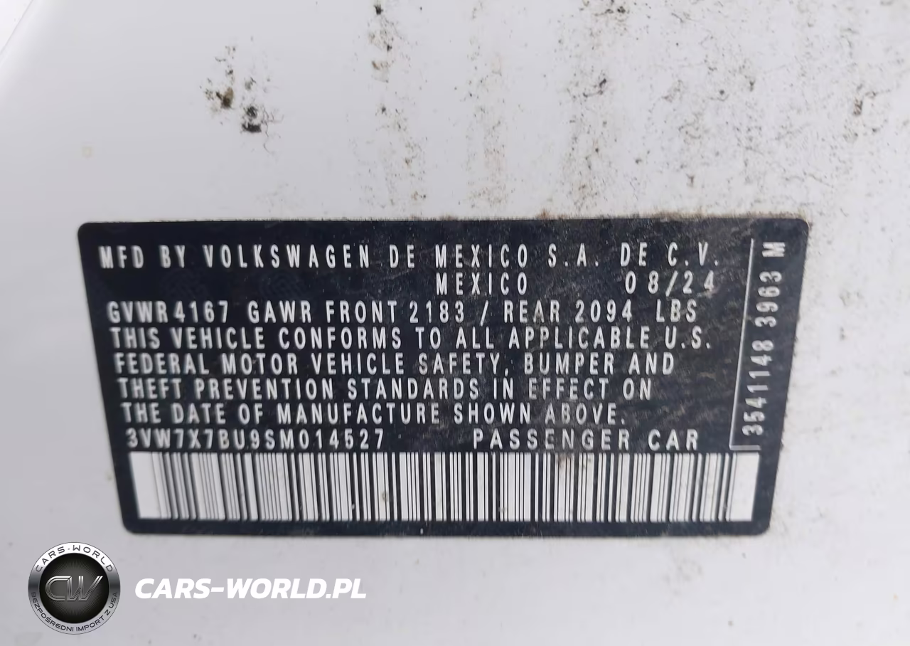 2025 Volkswagen Jetta 1.5T Se VIN:3VW7X7BU9SM014527 - 9