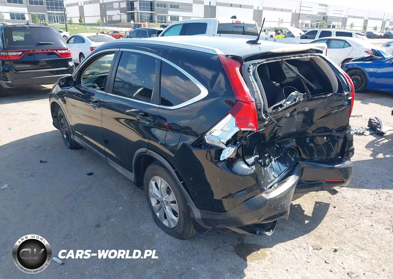2013 Honda Cr-V Ex-L VIN:5J6RM3H75DL009743 - 3