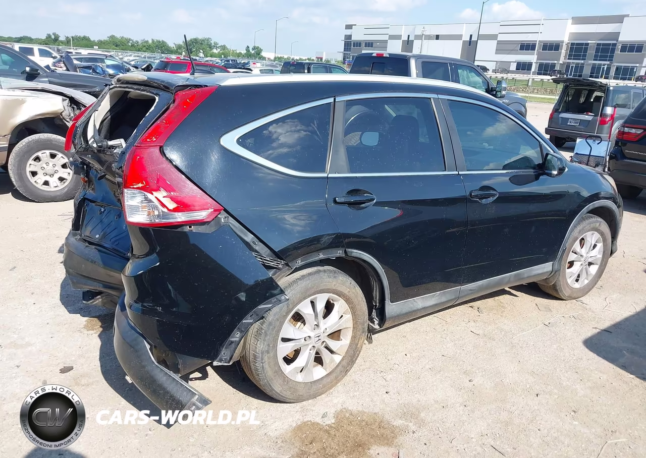 2013 Honda Cr-V Ex-L VIN:5J6RM3H75DL009743 - 4