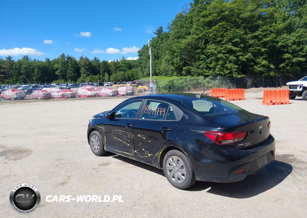 2020 Kia Rio Lx VIN:3KPA24AD4LE316682 - 3