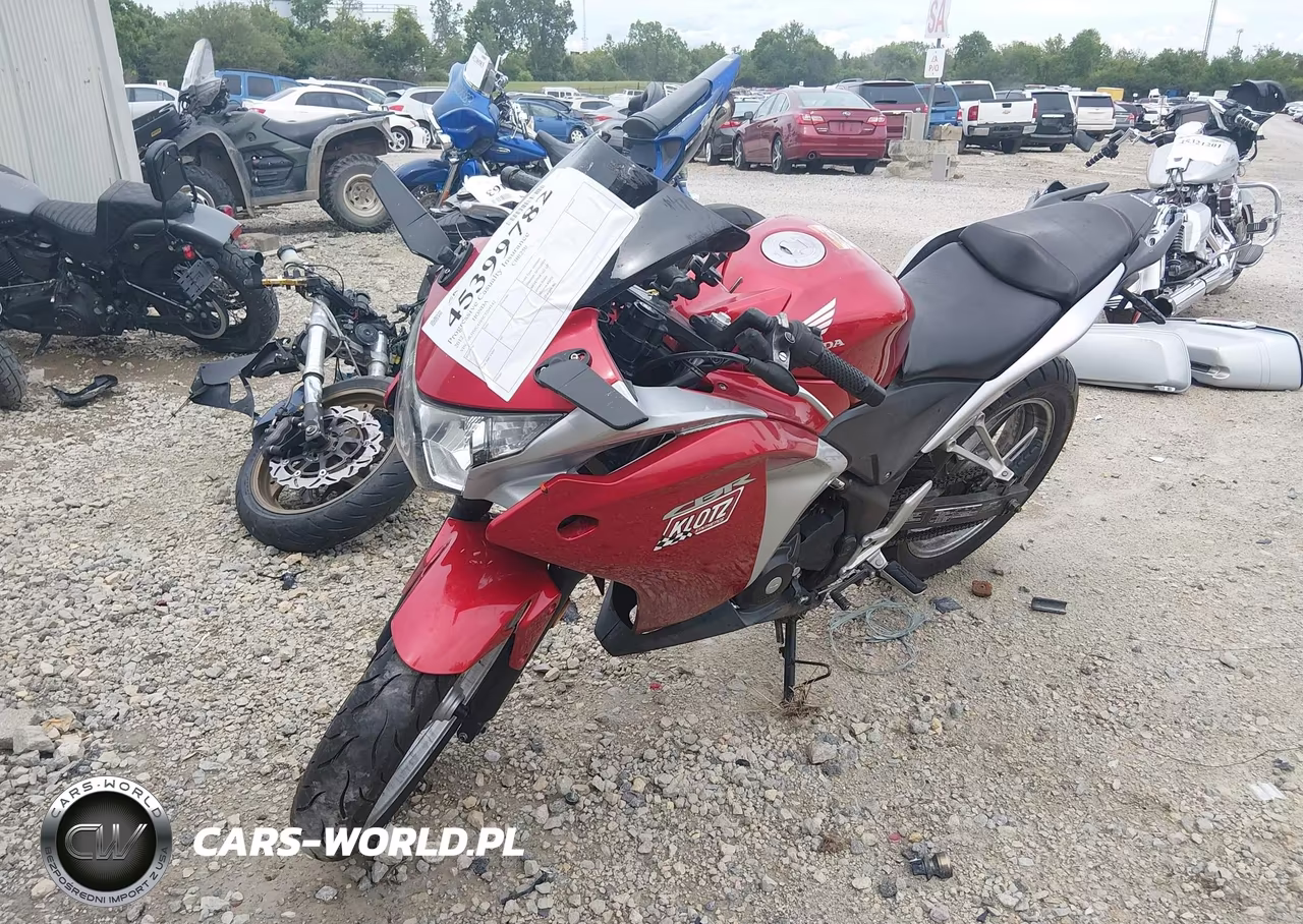 2012 Honda Cbr250 R VIN:MLHMC4104C5204142 - 2