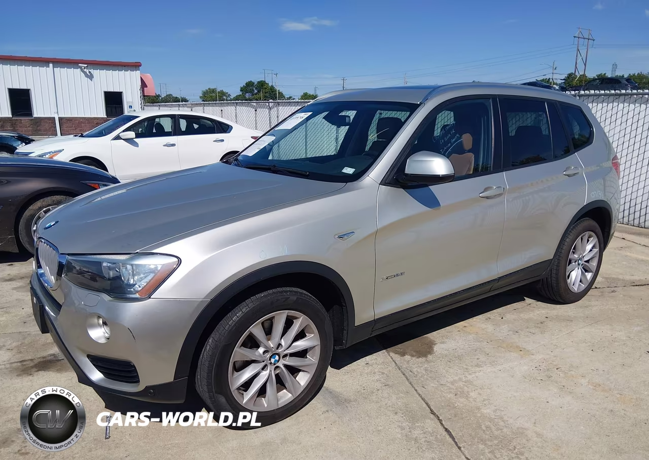 2015 BMW X3 xDrive28I VIN:5UXWX9C54F0D59007 - 2