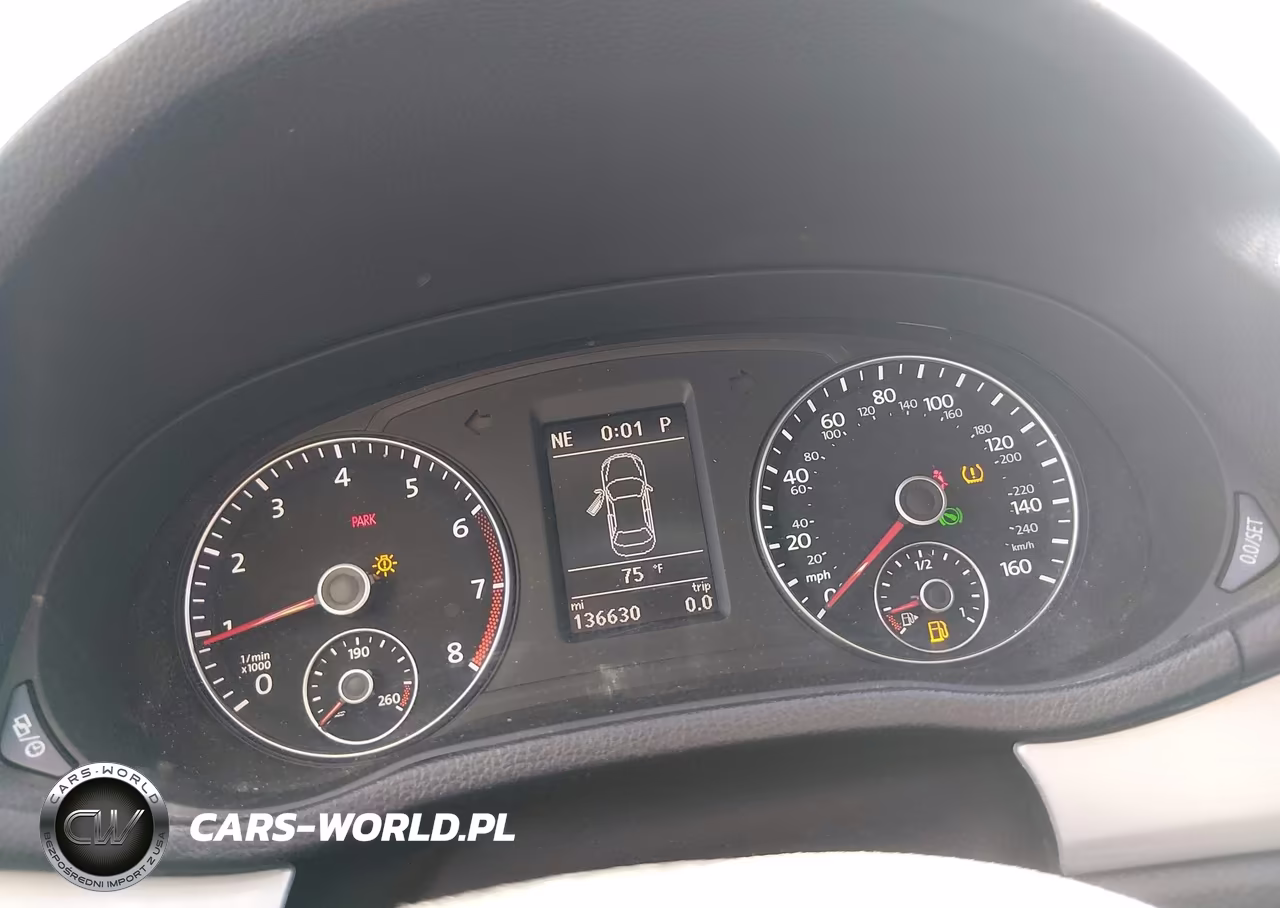 2013 Volkswagen Passat 2.5L Se VIN:1VWBP7A37DC151361 - 7