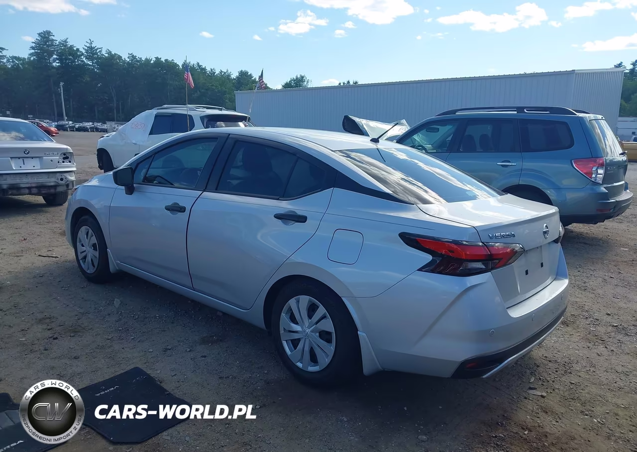 2021 Nissan Versa S Xtronic Cvt VIN:3N1CN8DVXML896161 - 3