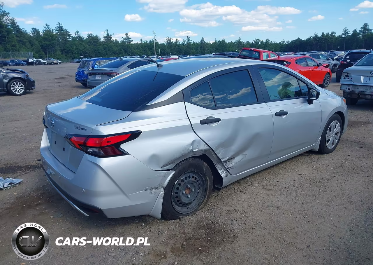 2021 Nissan Versa S Xtronic Cvt VIN:3N1CN8DVXML896161 - 4