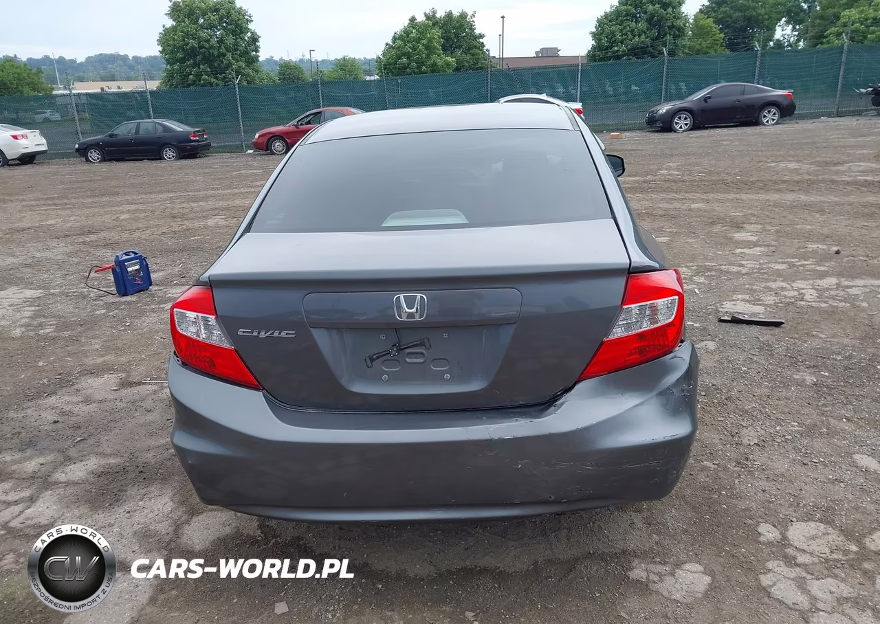 2012 Honda Civic Lx VIN:2HGFB2F54CH546014 - 16