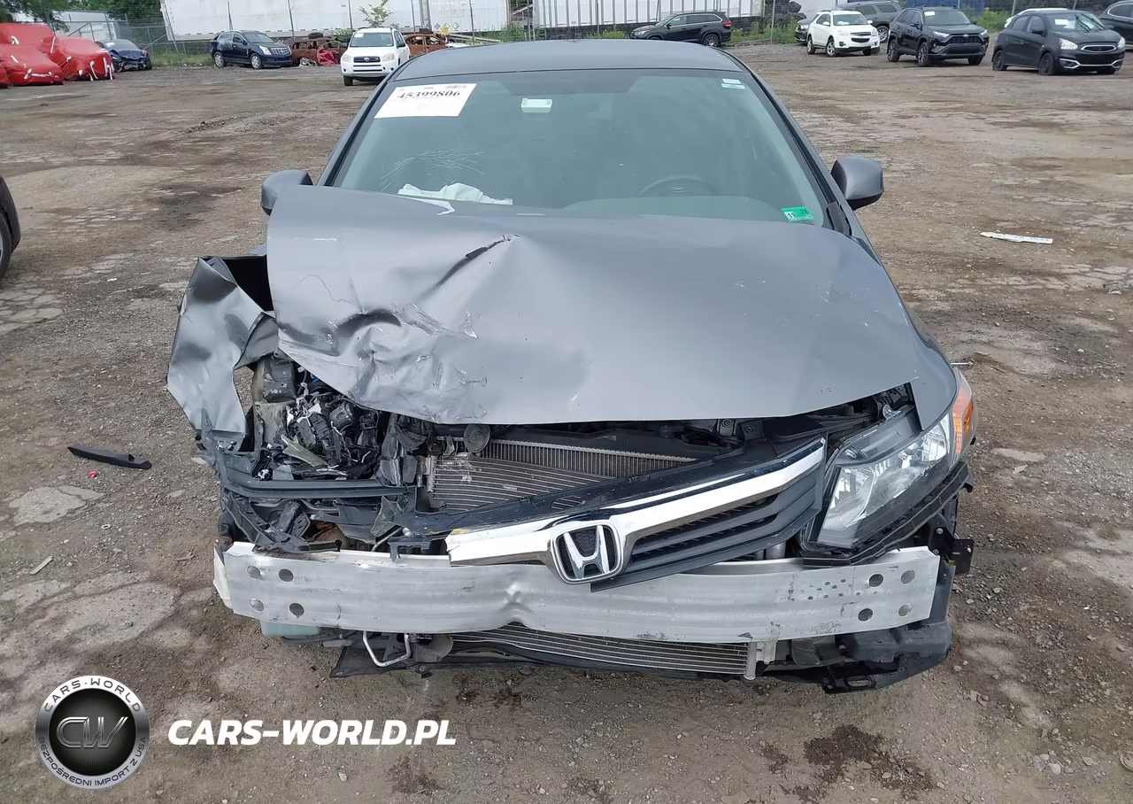 2012 Honda Civic Lx VIN:2HGFB2F54CH546014 - 6