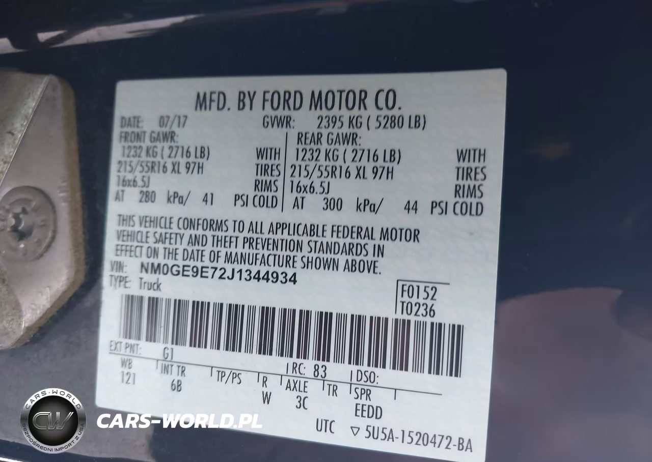 2018 Ford Transit Connect Xl VIN:NM0GE9E72J1344934 - 9