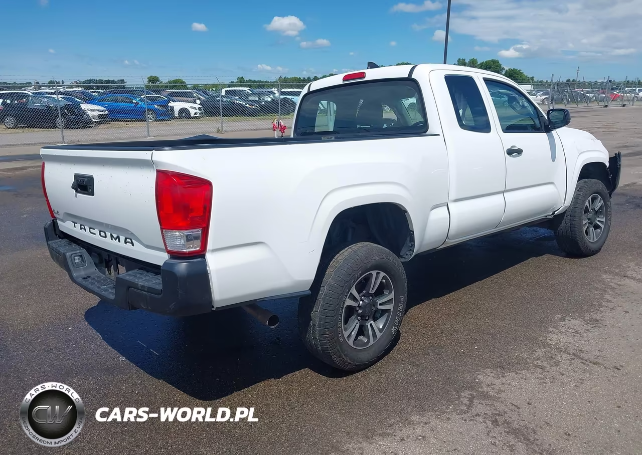 2017 Toyota Tacoma Sr VIN:5TFSX5EN3HX051873 - 4