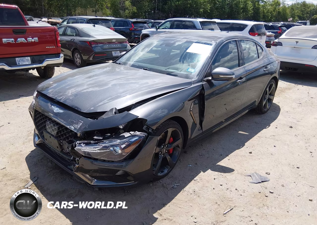 2020 Genesis G70 3.3T Awd VIN:KMTG34LE1LU054085 - 2