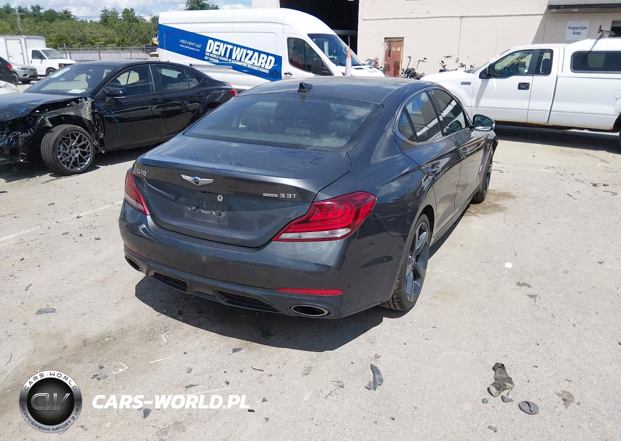 2020 Genesis G70 3.3T Awd VIN:KMTG34LE1LU054085 - 4