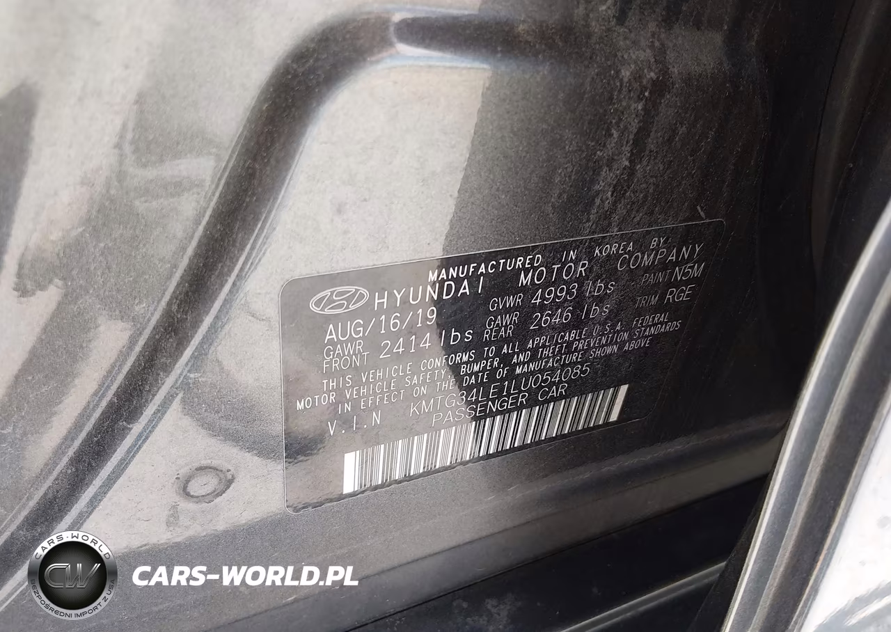 2020 Genesis G70 3.3T Awd VIN:KMTG34LE1LU054085 - 9